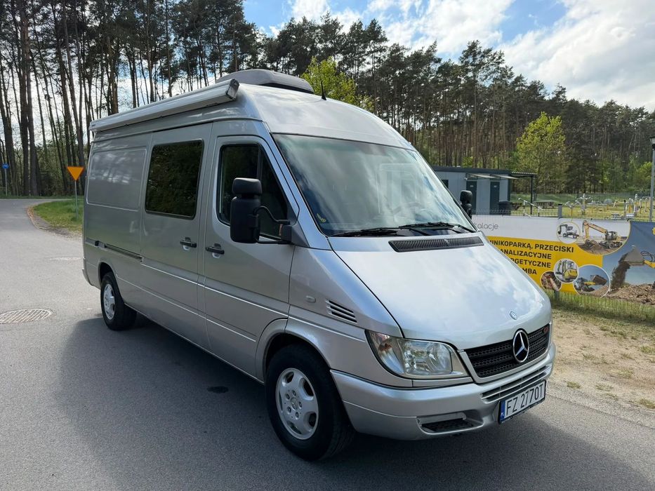 Mercedes-Benz Sprinter Zarejestrowany Serwisowany 2x Klima Webasto Tempomat 316 Cdi
