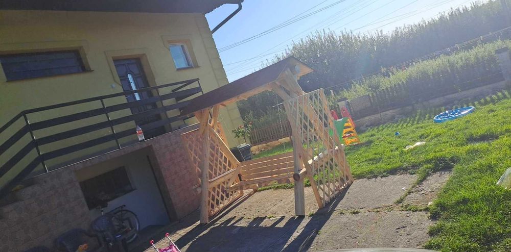 Huśtawka ogrodowa na dwa stanowiska