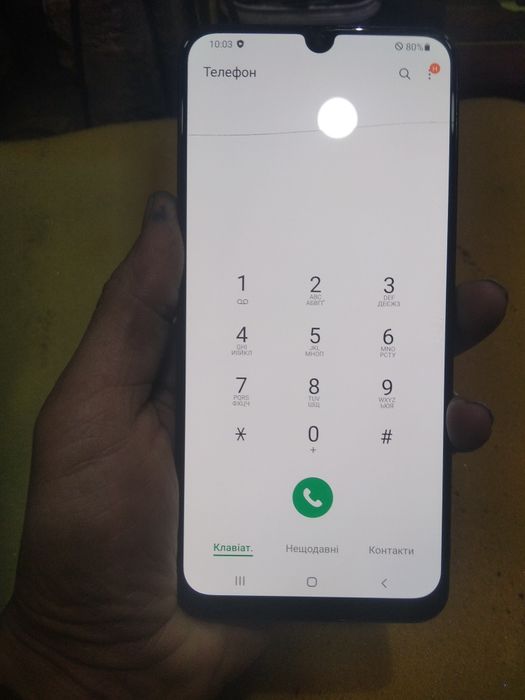 Дисплей samsung a30 підпереклей скла