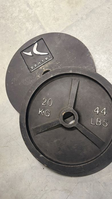Par de discos de peso de 20Kg (40Kg)