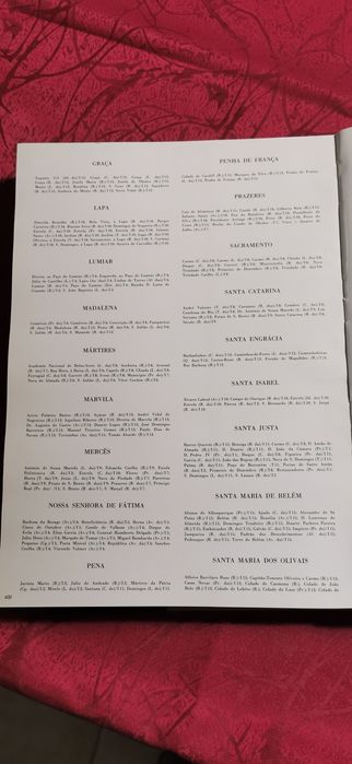 Livro empredrados artisticos de lisboa