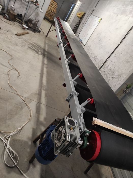 Транспортер ленточный, транспортер для склада, ленточный конвейер