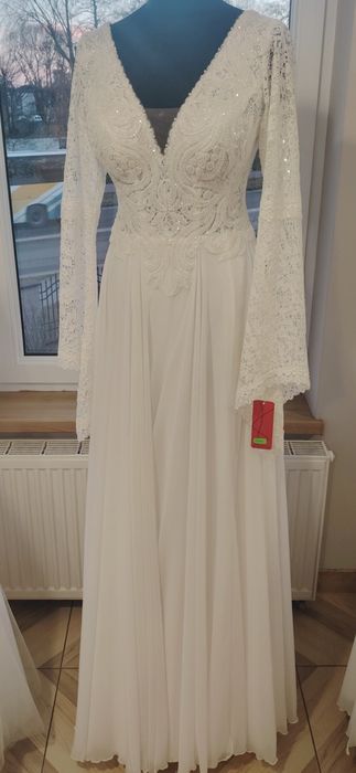 Suknia ślubna boho 48-52