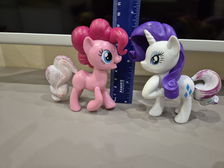 Май Литл Пони 6 шт,хвост меняет цвет от воды.