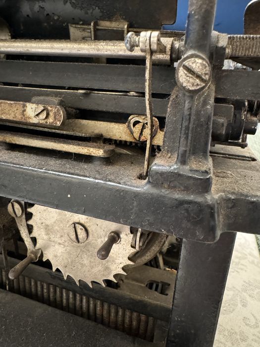 Maquina escrever smith bros ano 1904