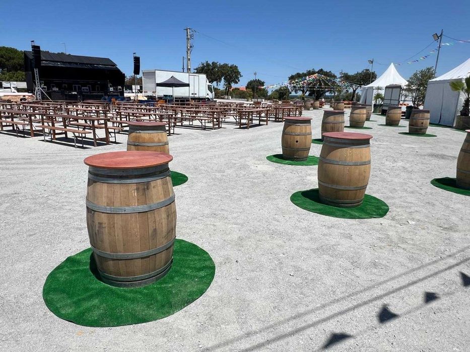 Aluguer de pipas em madeira