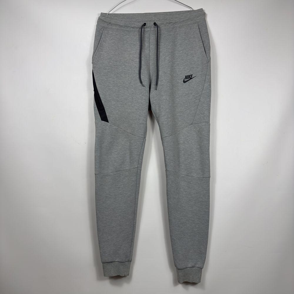 Спортивные штаны Nike Tech Fleece Grey мужские серые найк теч флис S ...