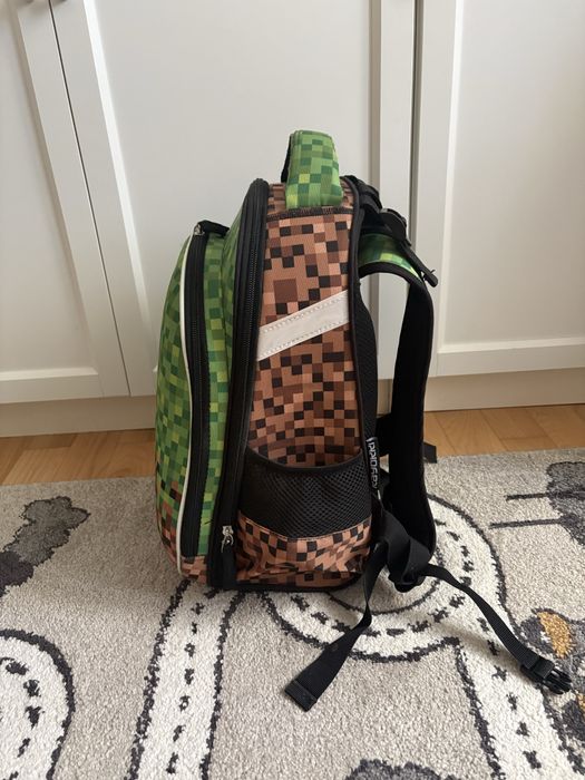 Plecak szkolny w stylu Minecraft firmy Kayokki