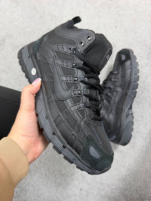 Кросівки Nike P-6000 Black Gore Tex ,хутро (37-45)