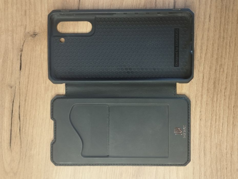 Чохли для Samsung S21 FE / Чохол-книжка, силіконовий, протиударний