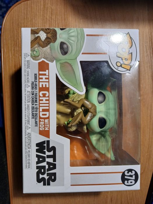 Funko pop the child with frog ,grogu