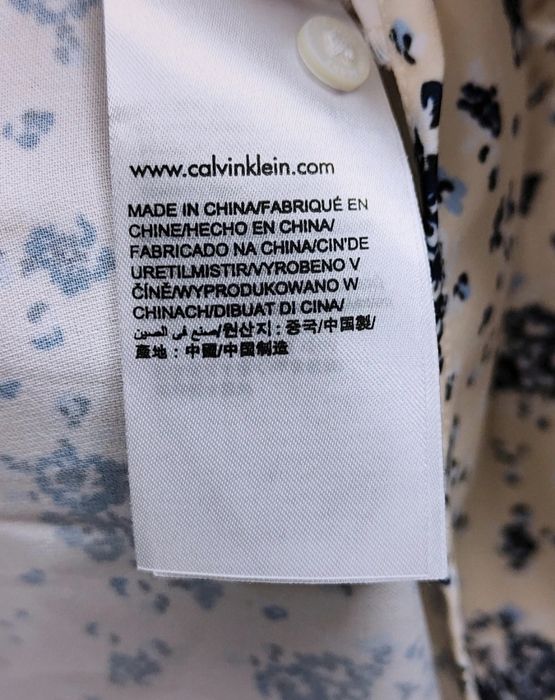 Oryginalna sukienka na lato beżowa w drobne kwiatki guma guziki nowa