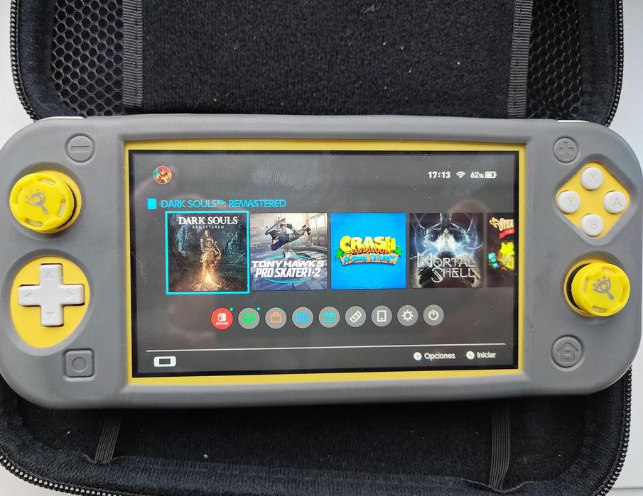 Nintendo switch lite amarelo