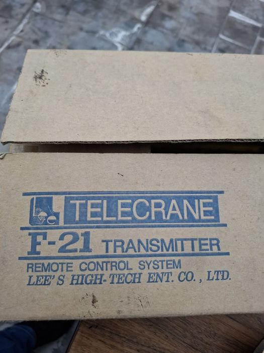 Remote control f21 de máquinas