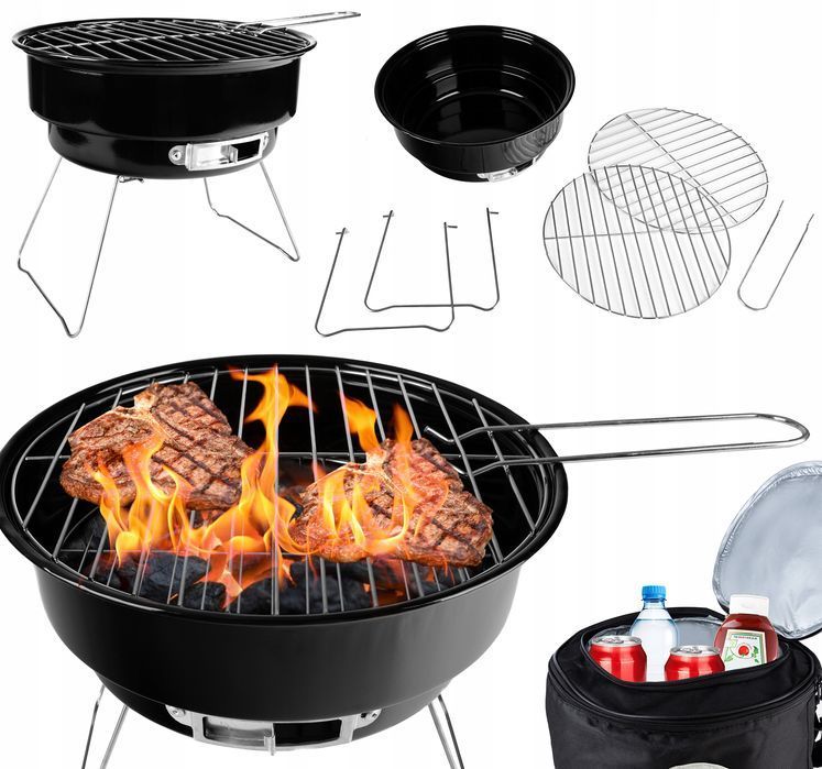 Grill Turystyczny Przenośny Torba Easy Bbq Pako Gq2