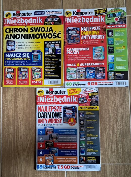 Twój Niezbędnik Komputer Świat kompletne z dodatkami
