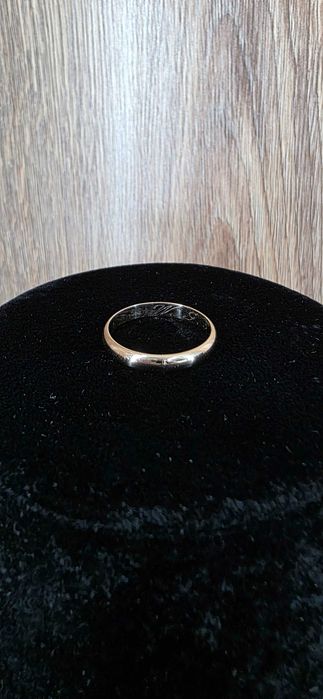 Wyrób Jubilerski Używana Obrączka Próba 585 Waga 2.95g Rozmiar 23