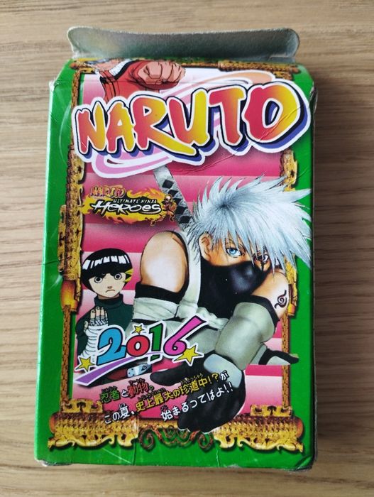 Karty Naruto Ultimate ninja heroes 2016