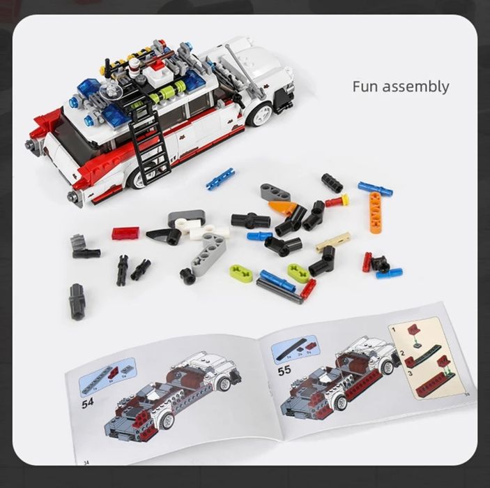Конструктор детский автомобиль охотников 636шт блоков lego 10021
