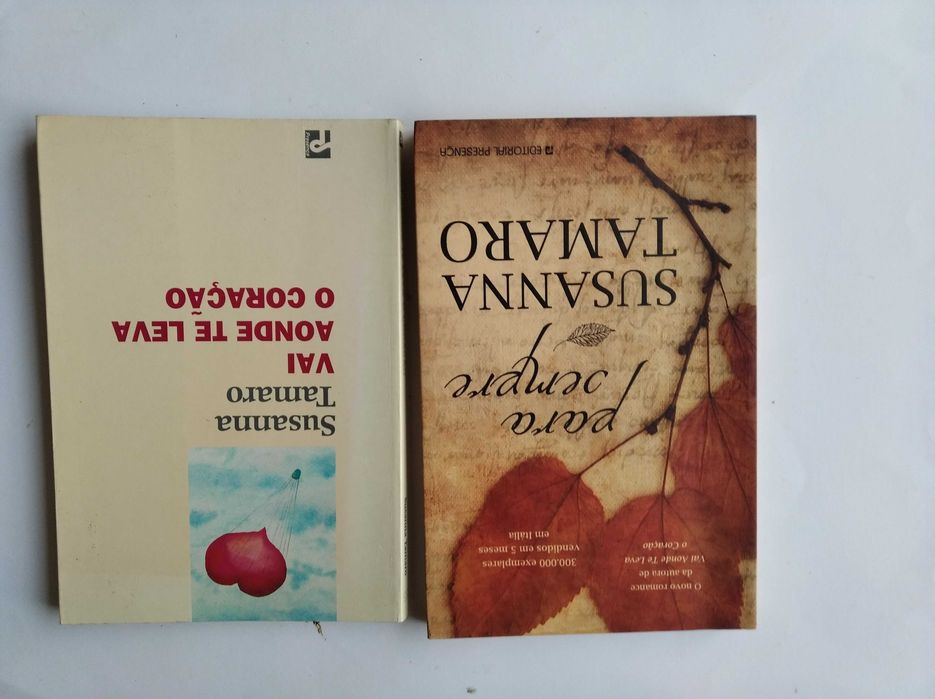 Livros de Susana Tamaro, Victoria Hislop e  outros