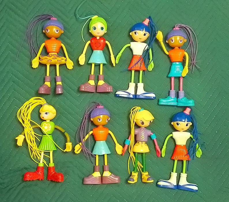 Bonecas coleção "Betty Spaghetty" para McDonald's