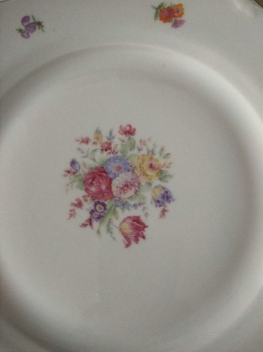 Talerz patera porcelana Chodov 1918-1938