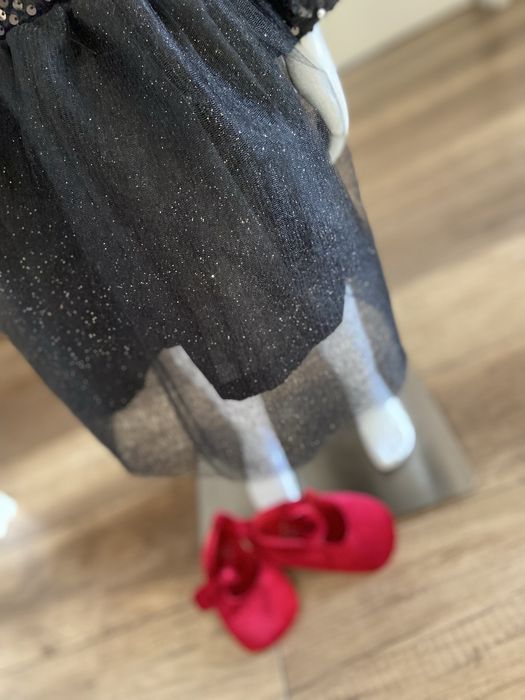 Nowa sukienka handmade rozmiar 86 tiul&cekiny