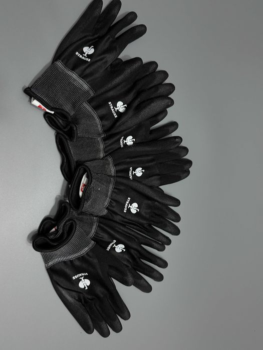 Rękawice z mikronakropieniem PU Engelbert Strauss robocze 7 8 9 10