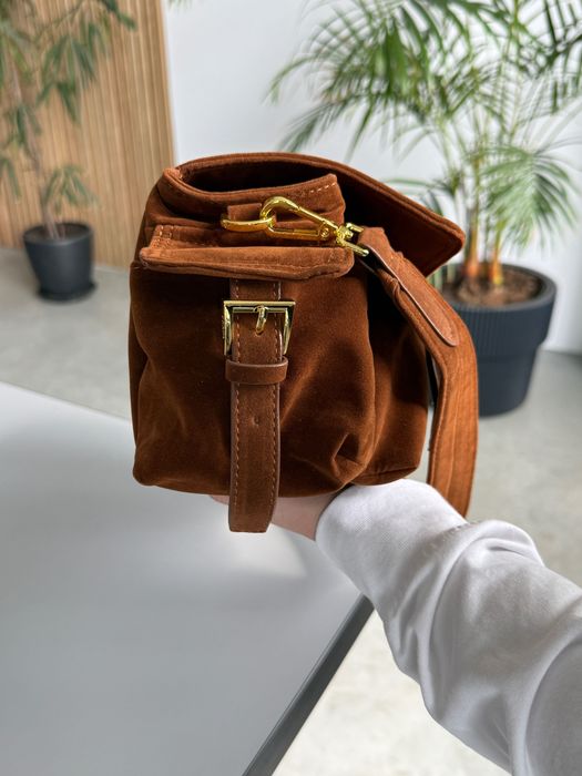 Сумка замшева Prada