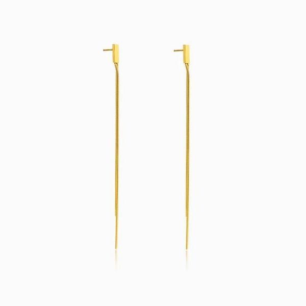 Brincos Fashion BR3008 (Prateado e Dourado)