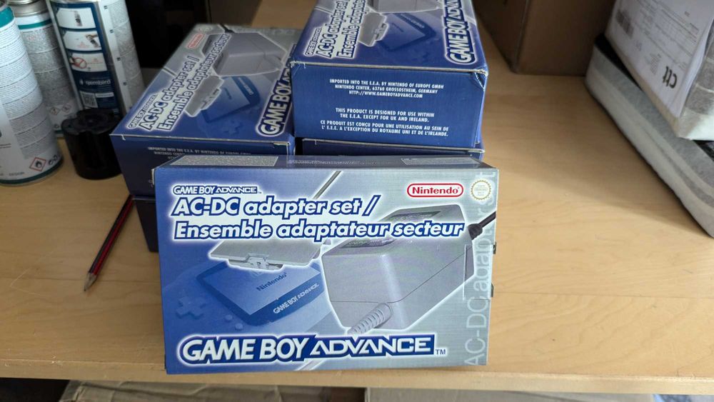 (NOVOS) Original AC-DC Adapters for Game Boy Advance64730171243777121