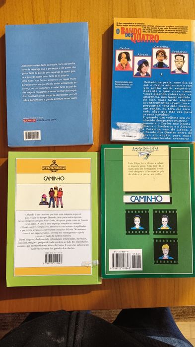 Livros aventura editora caminho