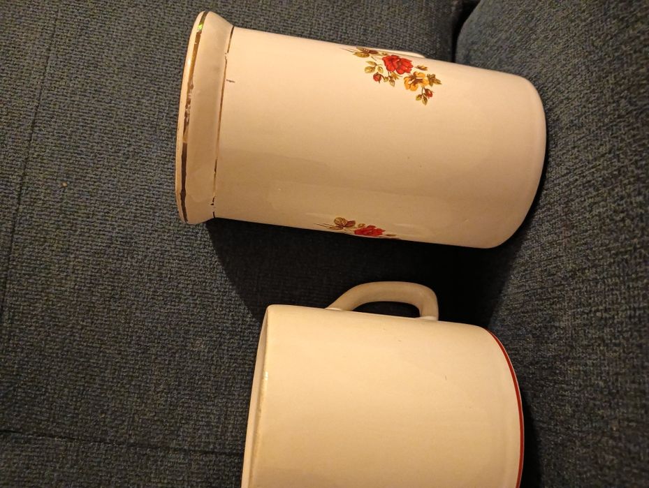 Caneca cerâmica / loiça de coleção antiga e rara	Vintage*