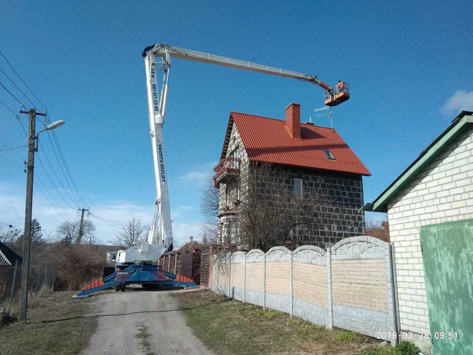 Аренда услуги автовышки 30 и 50 метров. Харьков, вся Украина