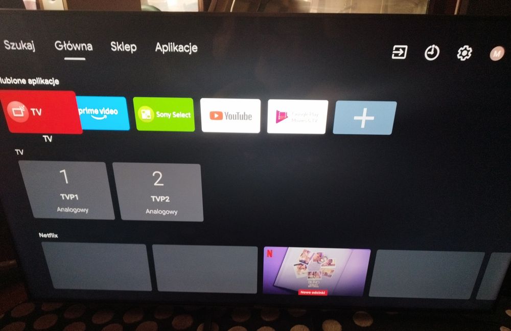 Okazja telewizor Smart TV 55 Sony  Pilot