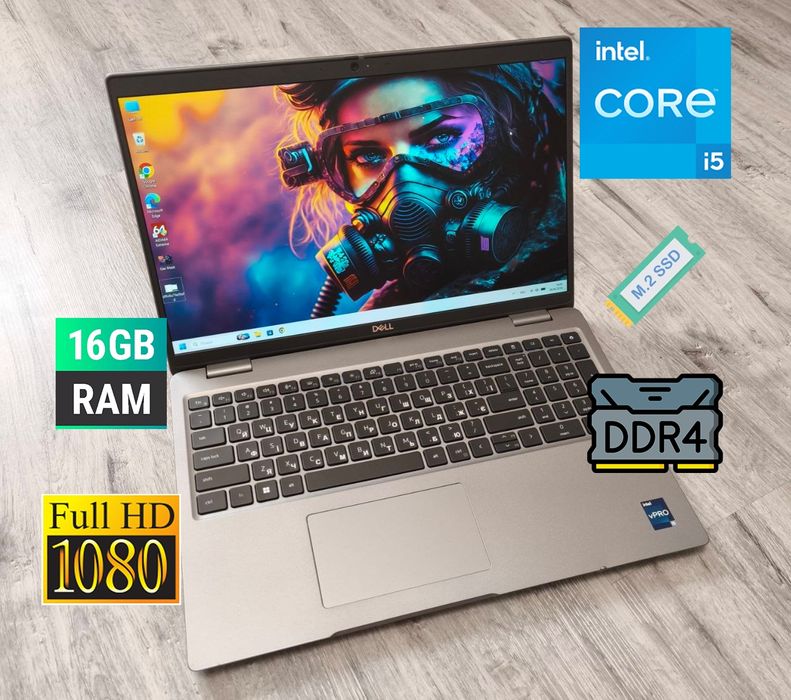 Сучасний мощний ноут i5-13th/FullHD IPS/Type-C/16/256GB/чудовий стан/ноутбук для навчання роботи ігр/купити бу ноутбук