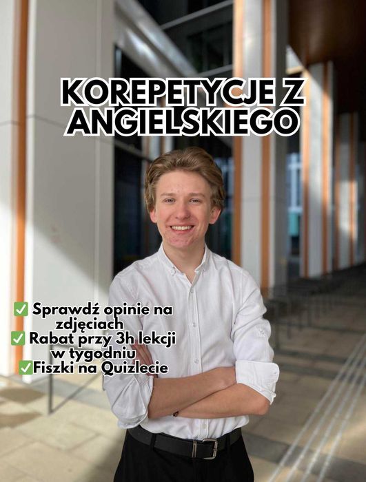 Korepetycje angielski | Egzamin 8-klasisty i Matura | Konwersacja