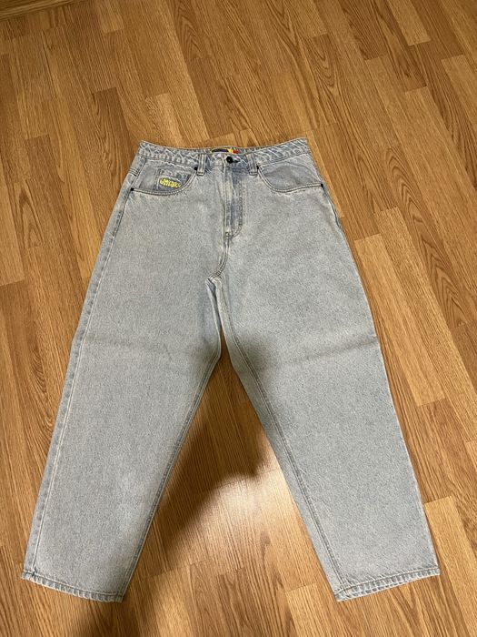 empire baggy jeans голубі