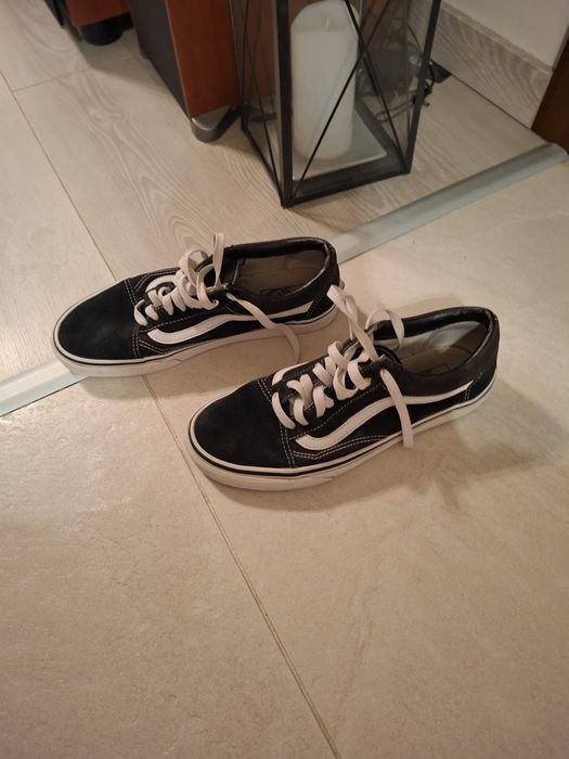 Trampki tenisowki buty Vans Old skool school 42 czarno-biale