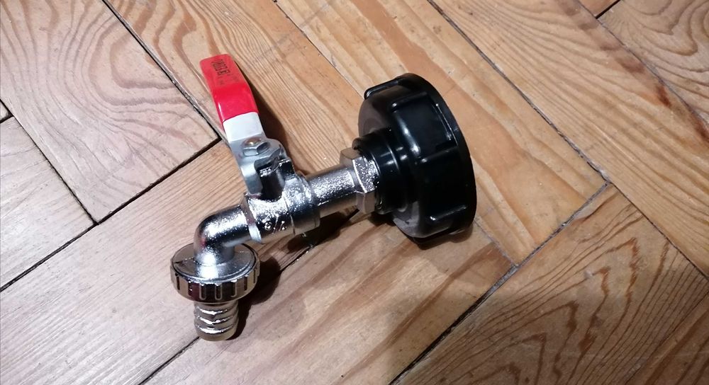 Adaptador NOVO para depósito de 1000l ou IBC