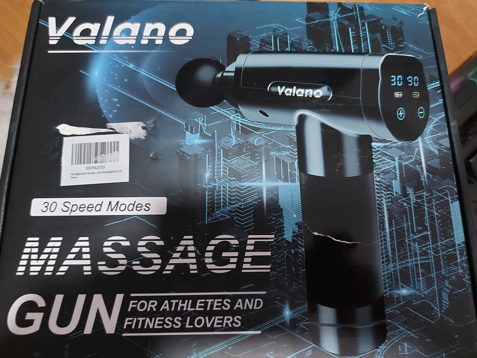 Pistolet do masażu Valano 12 końcówek