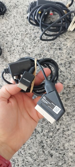 Cabos Av PS1 e Ps2
