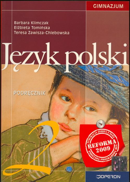 Język Polski 2 Podręcznik Gimnazjum Operon Praca Zbiorowa