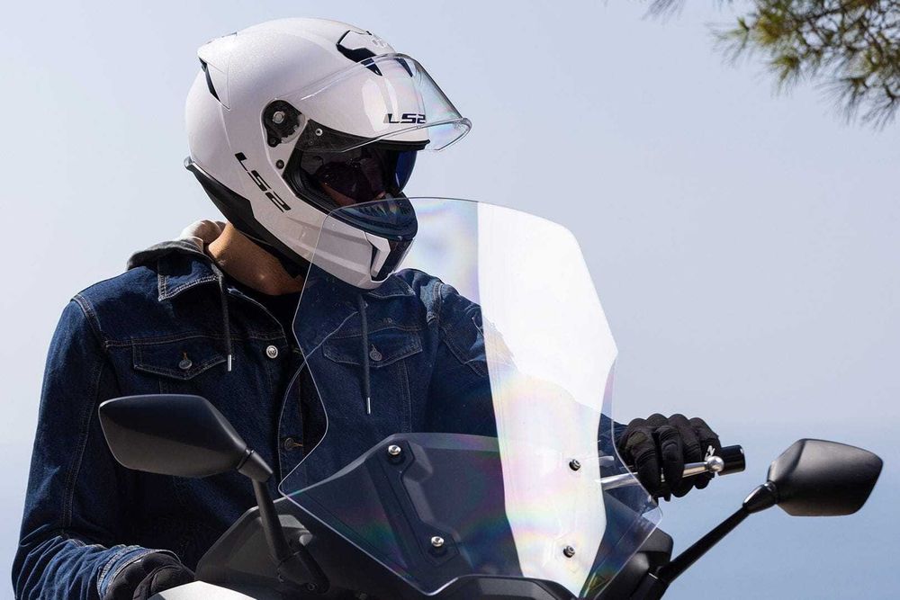 NOWE!! KASK Motocyklowy LS2 KASK LS2 FF808 STREAM II czarny biały