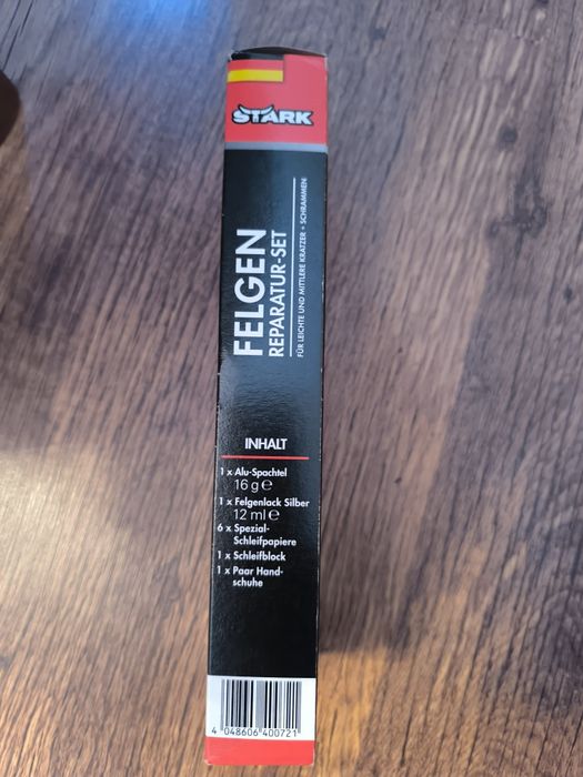 Zestaw naprawczy do alufelg