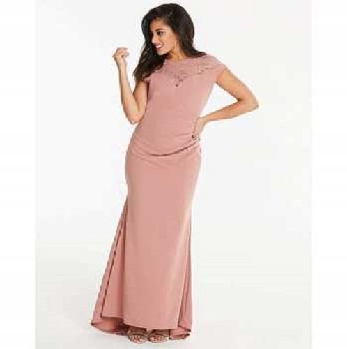 Simply Sukienka Maxi Wieczorowa XXL (50) + gratis