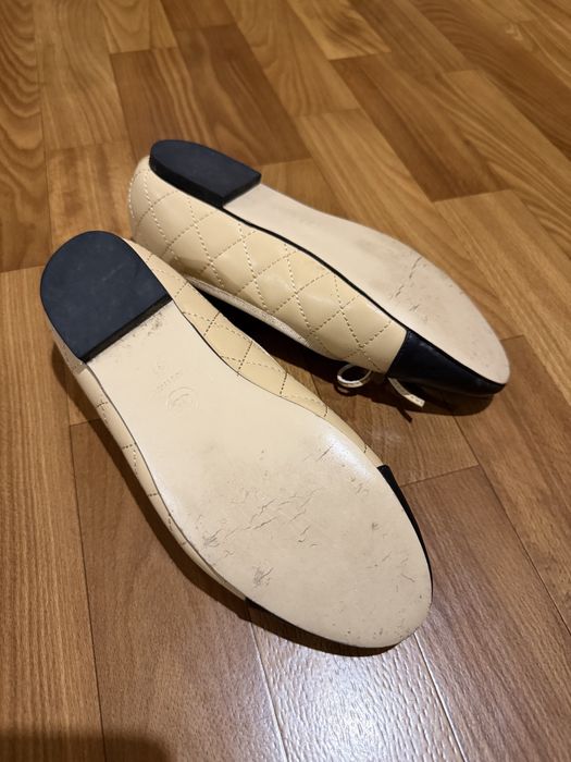 Балетки CHANEL из стеганой кожи Италия