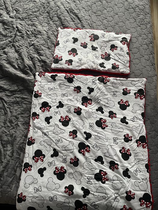 Komplet dwustronny  z minky