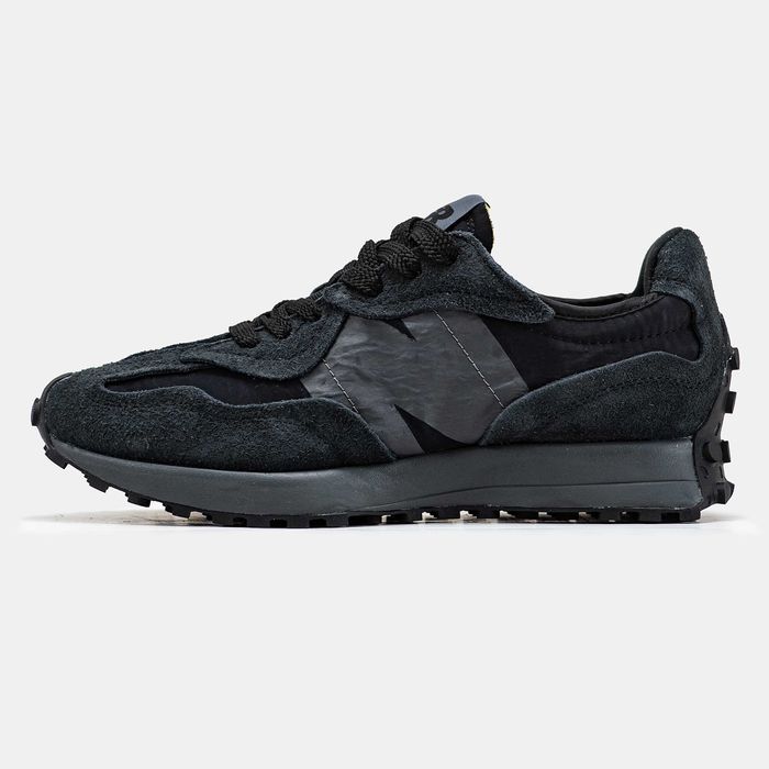 Унисекс черные кроссовки New Balance 327 кросівки нью беланс 327 NB нб