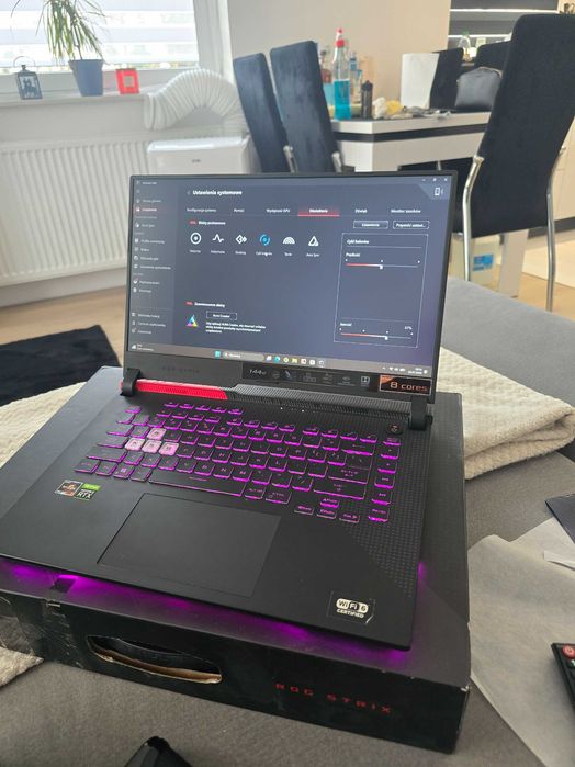 Asus rog strix G15 Rtx 3050 Ryzen 7 4800h SSD 512gb 16gb ram